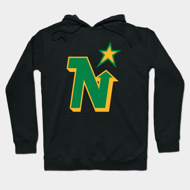 Defunct Minnesota North Stars Hockey 1991 Hoodie by LocalZonly